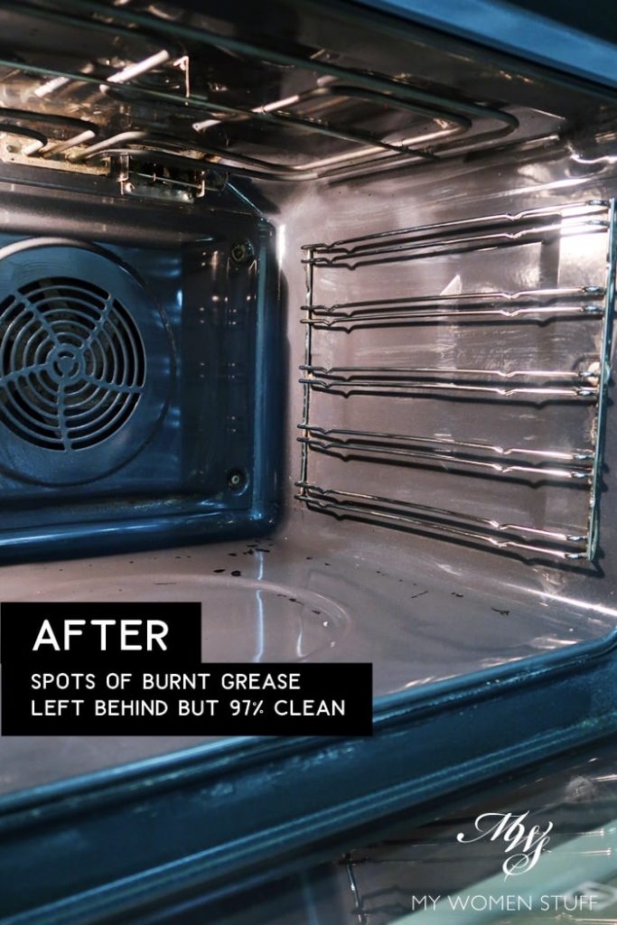 best way to clean dirty oven