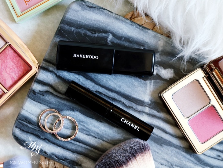 hakuhodo retractable brush, chanel les pinceaux de Chanel retractable highlighter brush