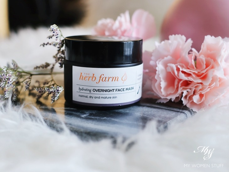 the herb farm hydrating overnight face mask