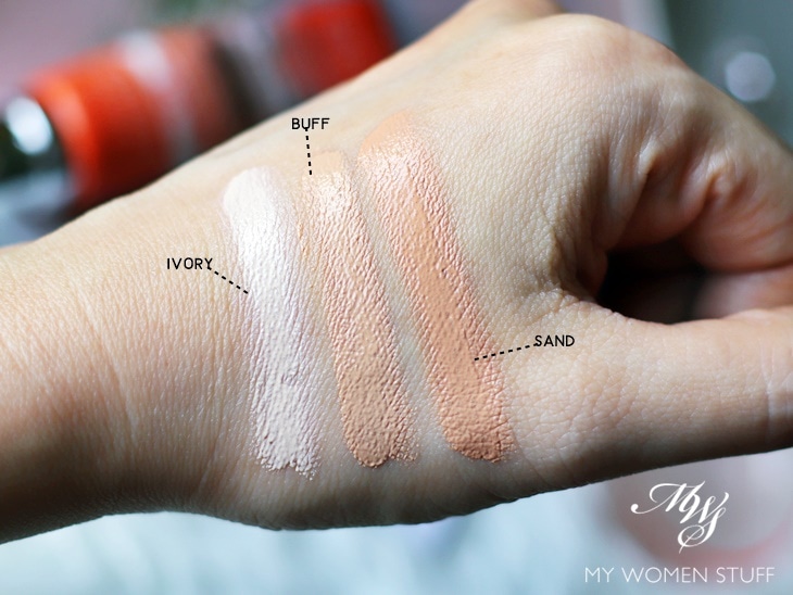 suntegrity impeccable skin tinted sunscreen swatches