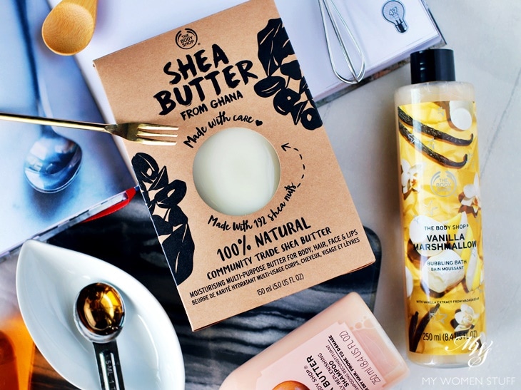 the body shop 100% natural shea butter