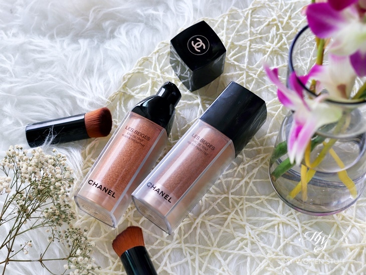 Chanel Sunkissed Sheer Healthy Glow Highlighting Fluid Review & Swatches