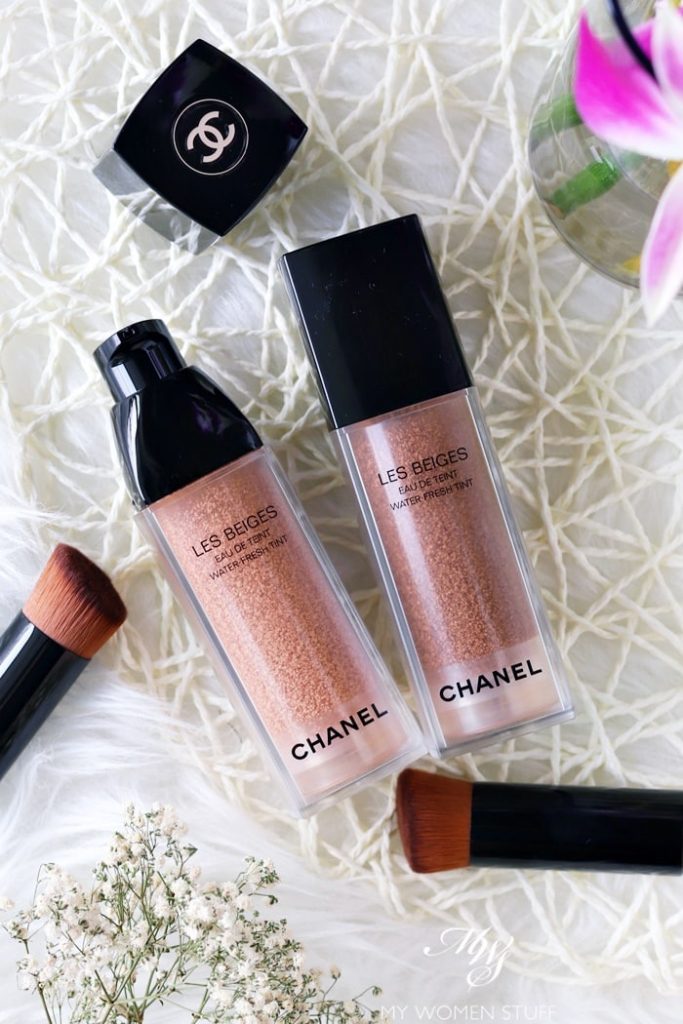 chanel les beiges water fresh tint - light and medium