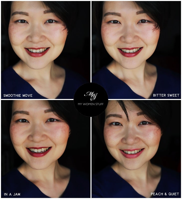 bobbi brown crushed liquid lip face swatches