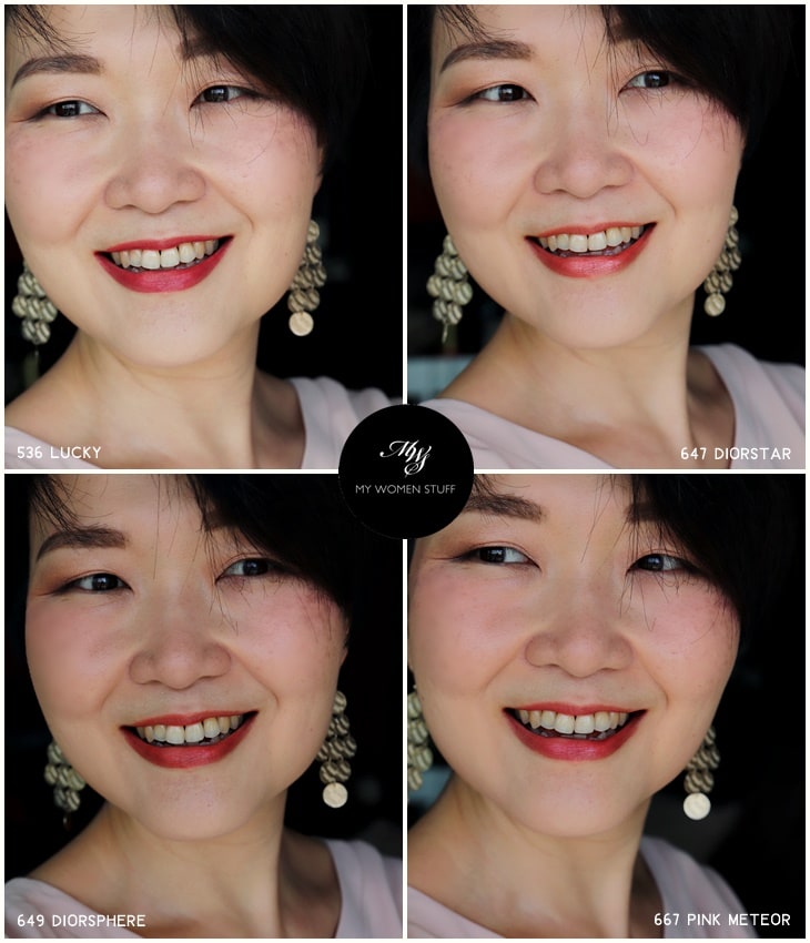 Review & Swatches: Dior Addict Stellar Shine lipstick - My Women Stuff