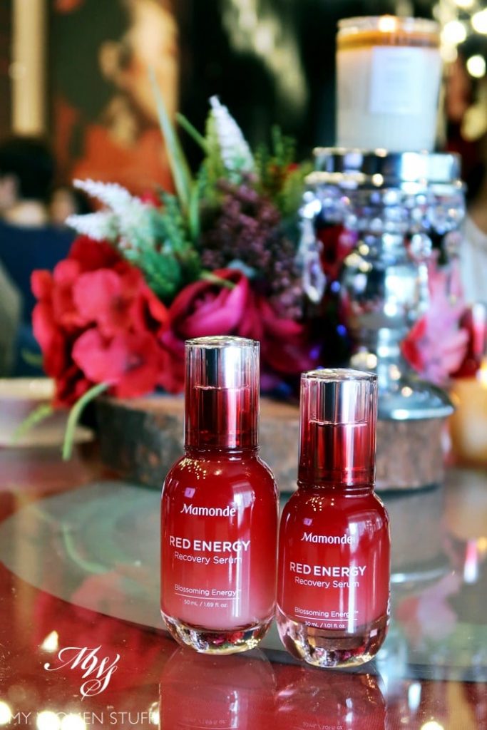 mamonde red energy recovery serum