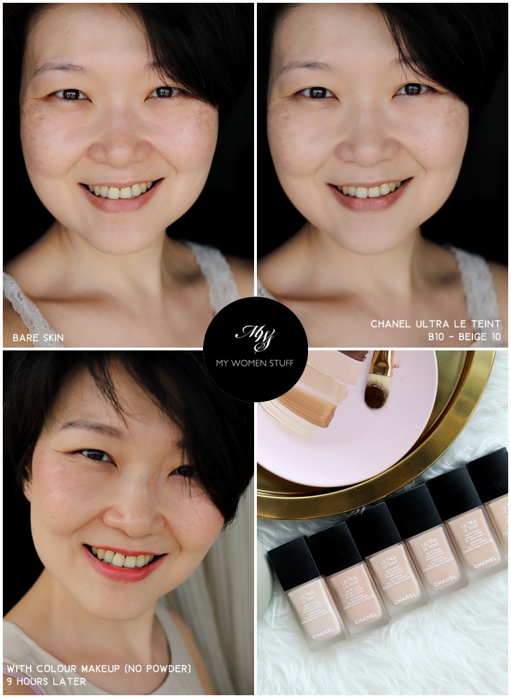 CHANEL LES BEIGES Healthy Glow Foundation Hydration and Longwear B30  (medium with neutral undertones)