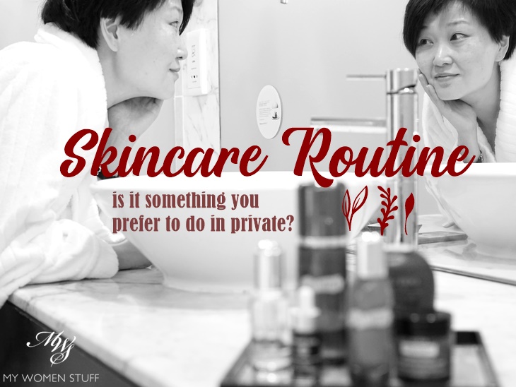 skincare routine private
