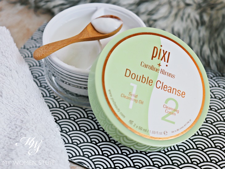 pixi caroline hirons double cleanse