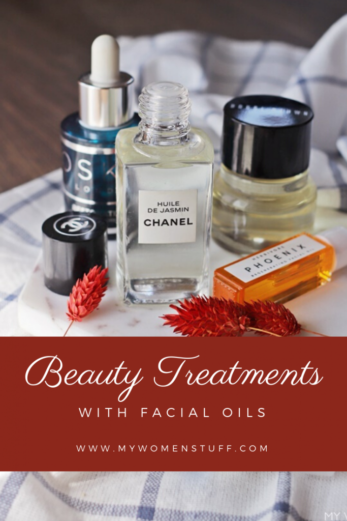  beauty treatments with facial oils