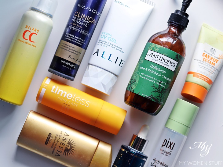 skincare empties I'd repurchase