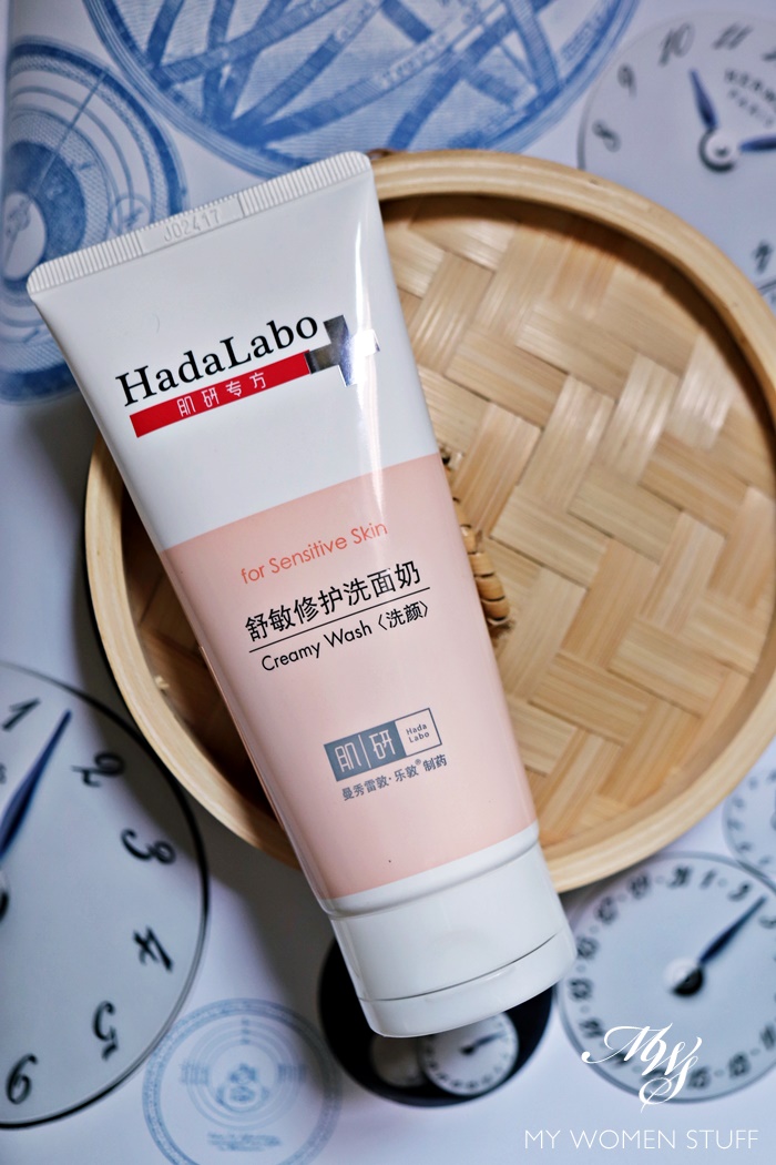 Review Hada Labo+ Sensitive Skin Creamy Wash The Hada