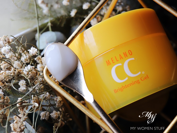 melano cc vitamin c brightening gel