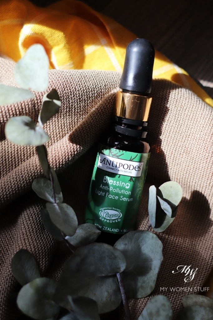 antipodes blessing anti-pollution light face serum