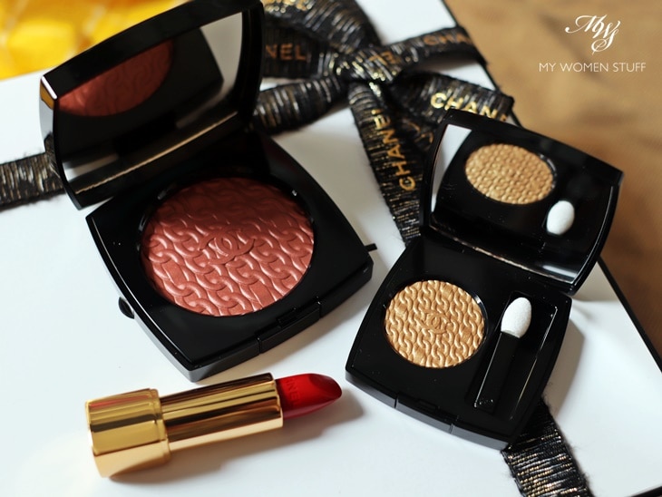 Review & Swatches: Les Chaines D'or de Chanel Holiday 2020 Makeup