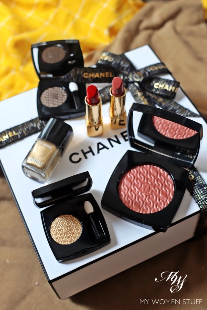 les chaines d'or de chanel holiday 2020 makeup collection 