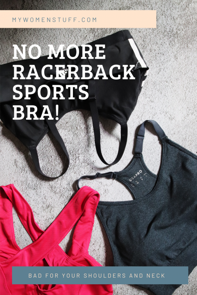 no more racerback sports bra