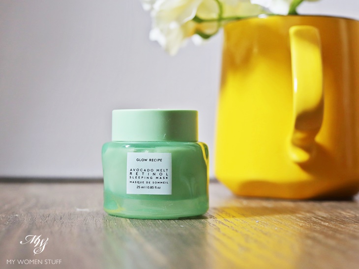 glow recipe avocado melt retinol sleeping mask