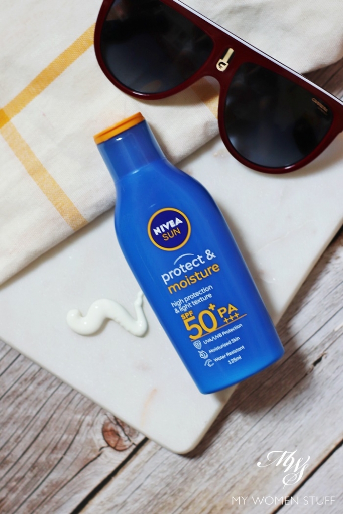 nivea sun protect & moisture SPF50+