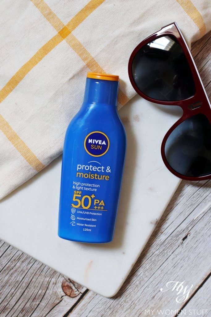 nivea sun protect & moisture SPF50+