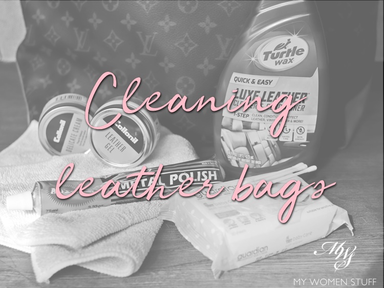 how to clean luxury designer leather bags