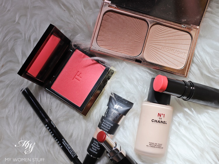 tom ford blush, charlotte tilbury bronzer