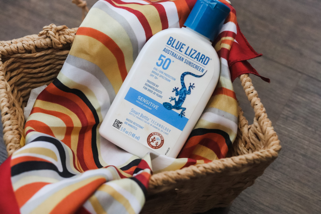 blue lizard sunscreen