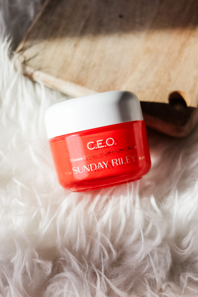 sunday Riley CEO rich hydration cream 